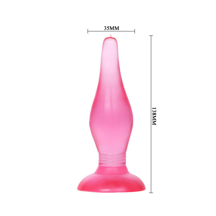 BAILE ANAL Plug Anal Soft Touch Lilas 14.2 Cm — vue alternative