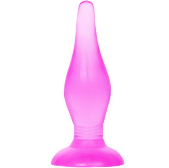 BAILE ANAL Plug Anal Soft Touch Lilas 14.2 Cm — accessoires inclus
