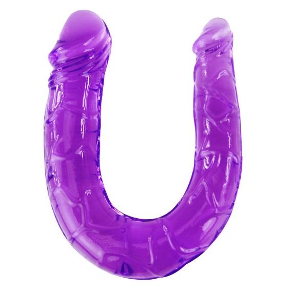 BAILE ANAL DOUBLE GODE GELÉE FLEXIBLE LILAS - Aura Intime