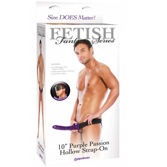 Fetish Fantasy Arnes Hueco Ajustable Lila 22 Cm