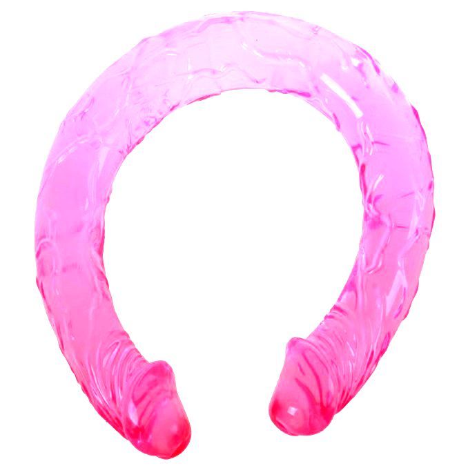 BAILE ANAL DOUBLE DONG ROSE 44.5 CM — vue alternative