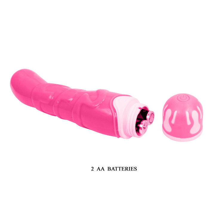 BAILE VIBRATORS Bite Réaliste Rose 21.8 Cm — accessoires inclus