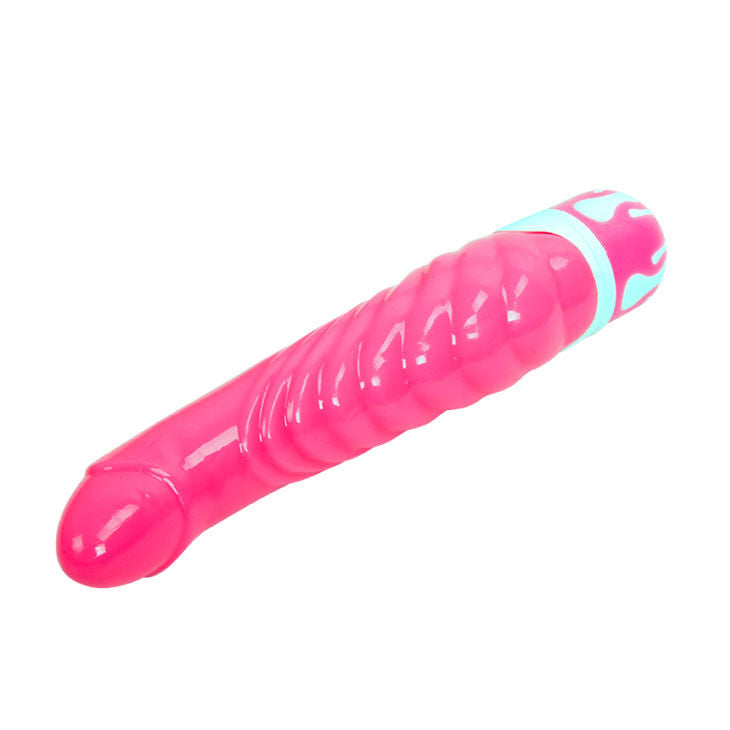BAILE VIBRATORS Bite Réaliste Rose G-Spot 21.8 Cm — vue arrière