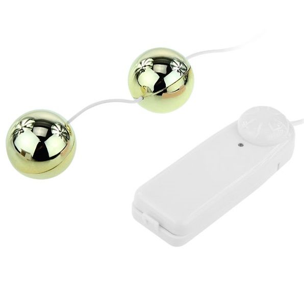 BAILE STIMULATING Vibrateur Balles Chinois Golden — vue détaillée