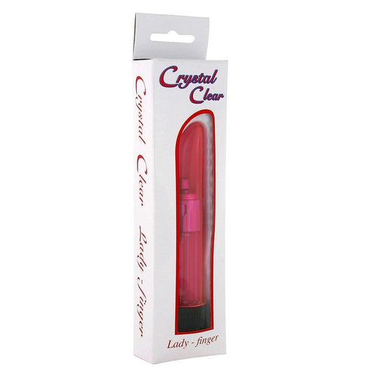 SEVEN CREATIONS VIBRATEUR CRISTAL CLAIR DAME ROSE - Aura Intime