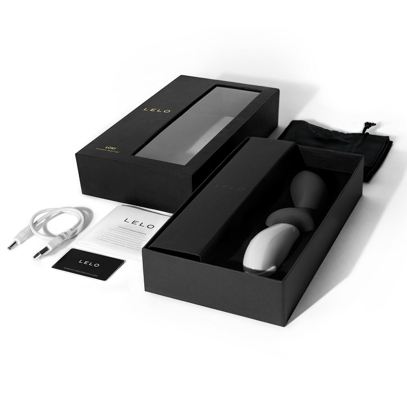 LELO Vibrateur Prostatique Loki Noir - Aura Intime