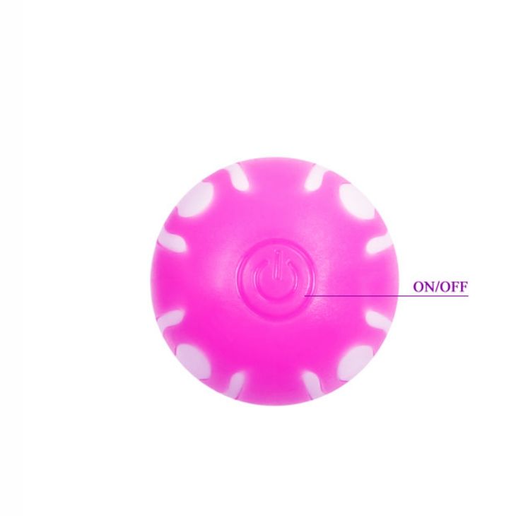 BAILE VIBRATORS Bite Réaliste Lilas G-Spot 21.8 Cm — vue arrière
