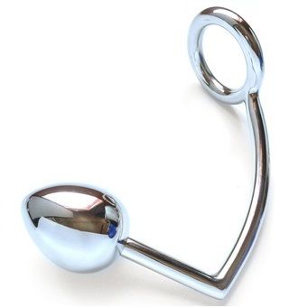 METAL HARD Anneau Crochet Anal 45Mm - Aura Intime
