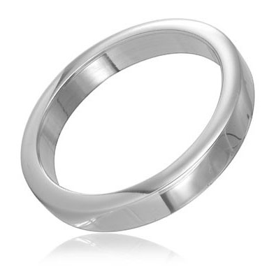 METAL HARD Cockring Metal Fat 55Mm - Aura Intime