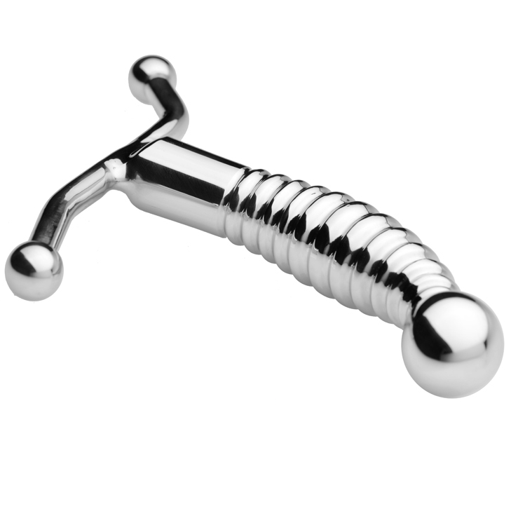 METAL HARD Masseur Prostatique Acier - Aura Intime