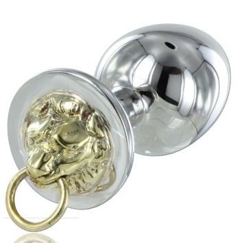 METAL HARD Plug Anal Tigre Acier - Aura Intime