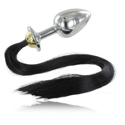METAL HARD Plug Anal Acier Metalhard Queue 8,89Cm - Aura Intime