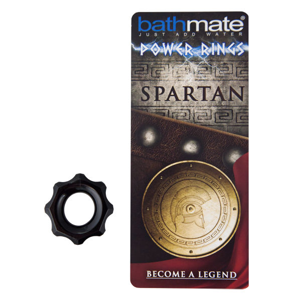 BATHMATE - Anneau Pénis Noir Spartan