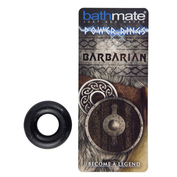 BATHMATE ANNEAU PÉNIS NOIR BARBARE — vue détaillée
