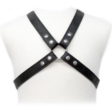 LEATHER BODY Harnais Lasic Vêtement - Aura Intime