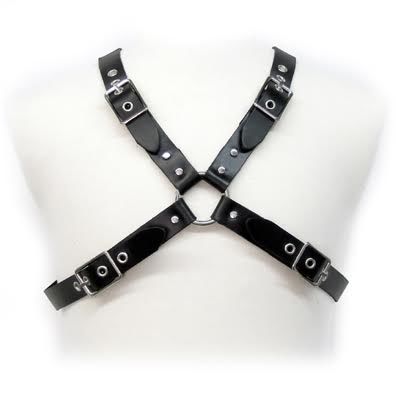 LEATHER BODY Boucle Noire - Aura Intime