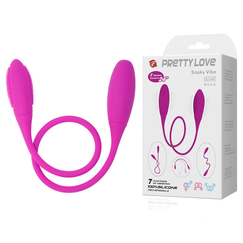 PRETTY LOVE SMART Snaky Deluxe Vibrateur 7 V - Aura Intime
