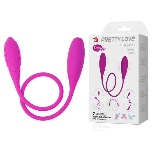 PRETTY LOVE SMART Snaky Deluxe Vibrateur 7 V - Aura Intime