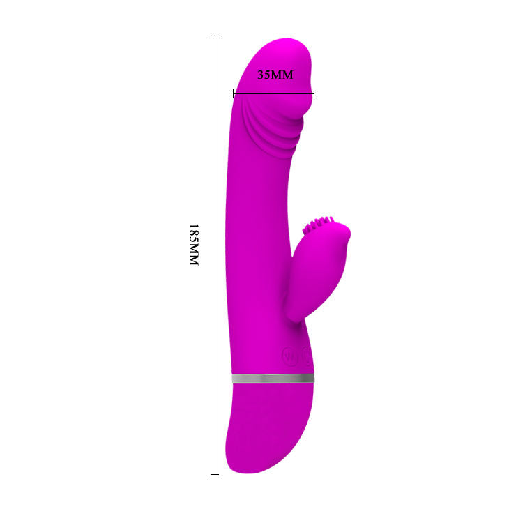 PRETTY LOVE FLIRTATION Flirtation Vibrateur Lapin David — accessoires inclus