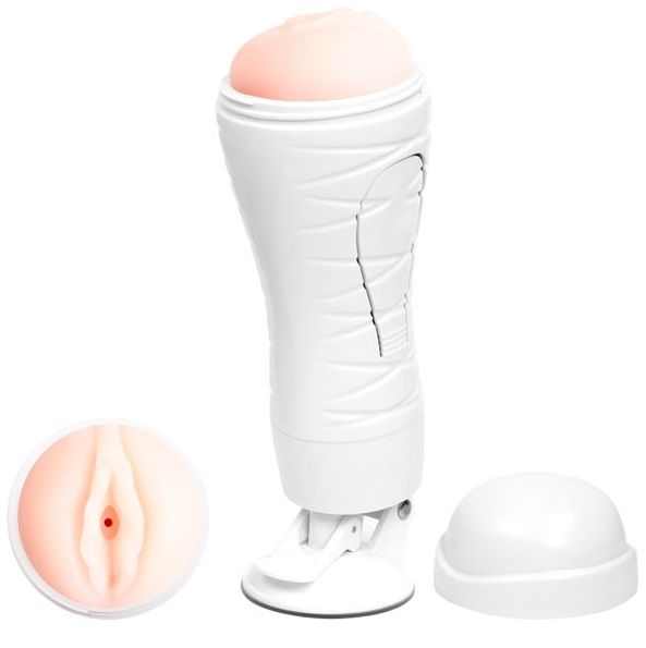CRAZY BULL MASTURBATEUR VAGIN RECHARGEABLE FLORA — accessoires inclus