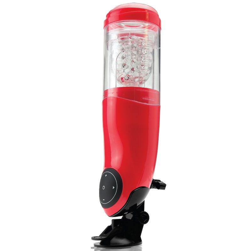 EXTREME TOYZ Pdx Mega Bator Usb Masturbateur Mle Bouche Rouge — vue détaillée