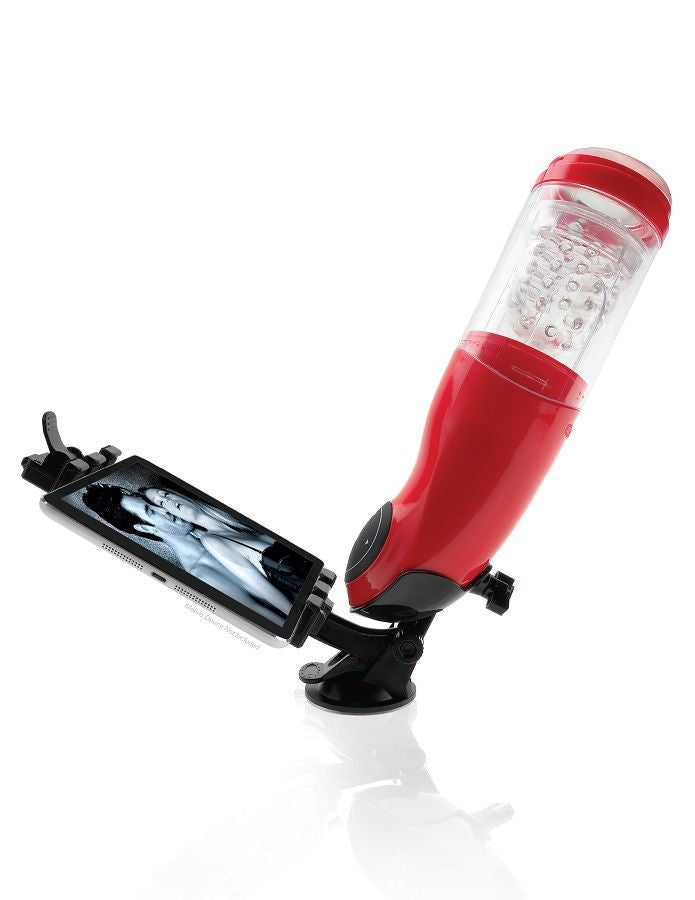 EXTREME TOYZ Pdx Mega Bator Usb Masturbateur Mle Bouche Rouge — vue alternative