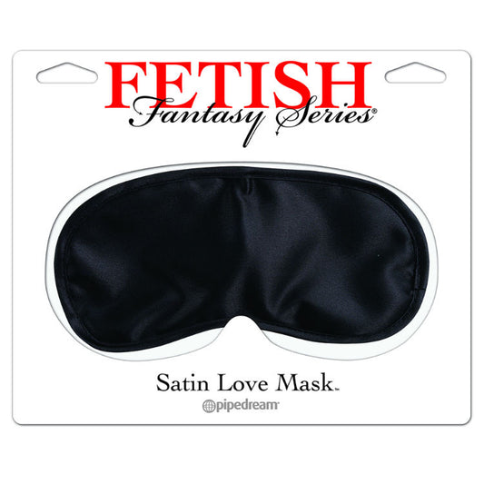 FETISH FANTASY SERIES Masque Damour Satin Noir - Aura Intime
