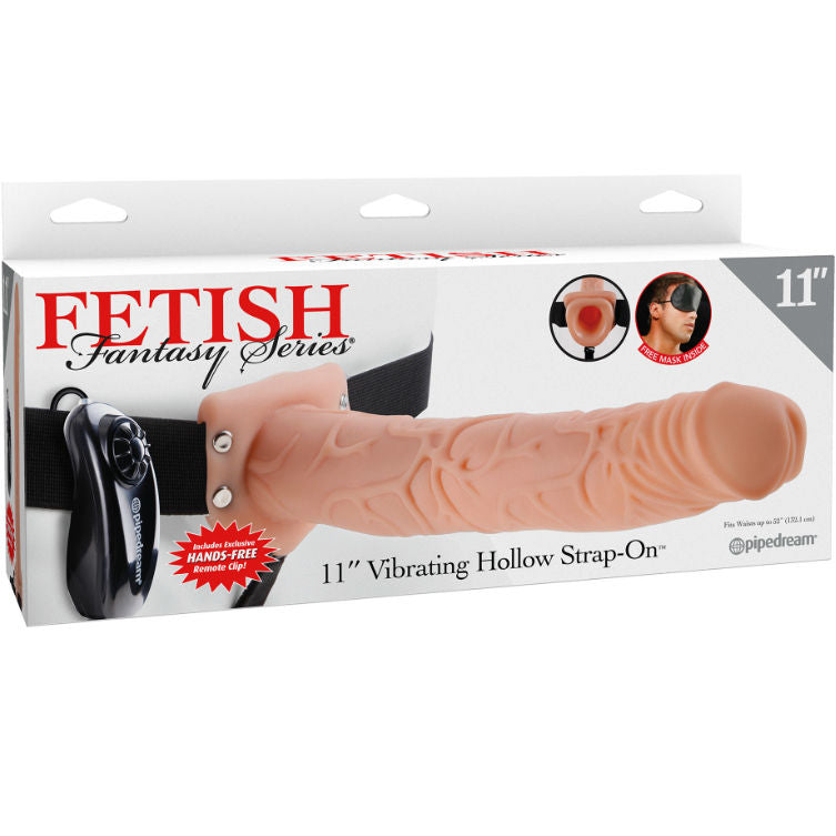 FETISH FANTASY SERIES 11 STRAP-ON CREUX VIBRANT BILLES 27.9CM CHAIR — vue alternative