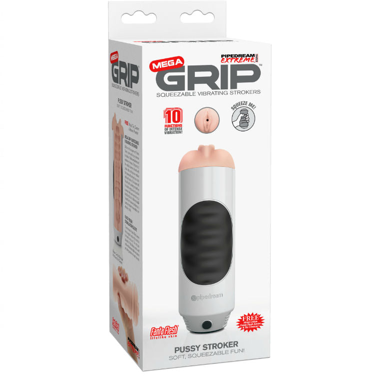 EXTREME TOYZ Vibrateur Masturbateur Vagin Pipedream Mega Grip - Aura Intime