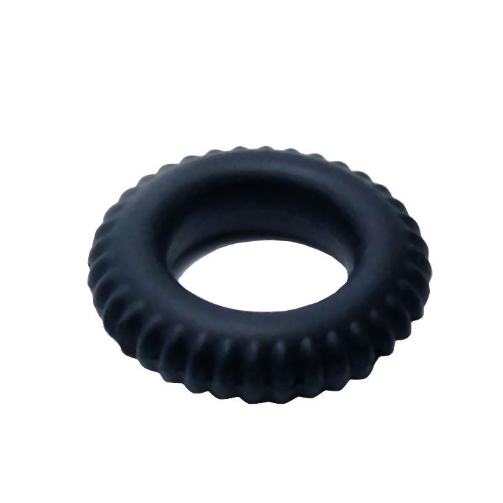 BAILE FOR HIM COCKRING TITAN NOIR 1.9 CM — vue détaillée