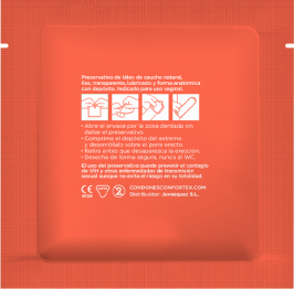 CONFORTEX Condom Nature Box 144 Unités — vue arrière