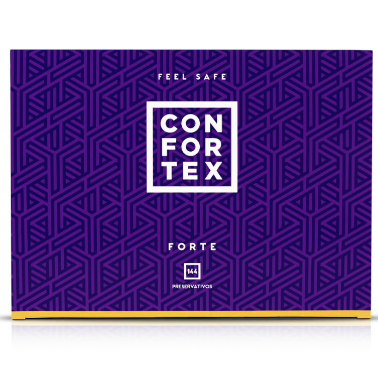 CONFORTEX Nature Forte Condoms 144 Unités — vue détaillée