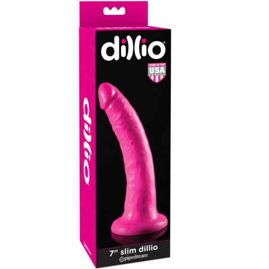 DILLIO DILDO 17.8 CM - ROSE - Aura Intime