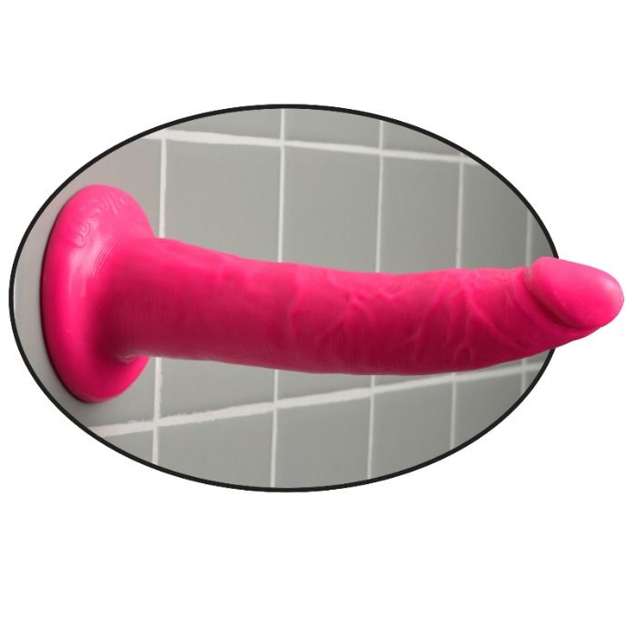 DILLIO DILDO 17.8 CM - ROSE — vue alternative