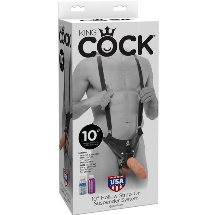 KING COCK SYSTÈME SUSPENSION CREUSE À SANGLES 25,5 CM — vue détaillée
