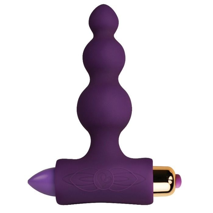 ROCKS-OFF STIMULATEUR ANAL PETITE BULLES - LILAS - Aura Intime