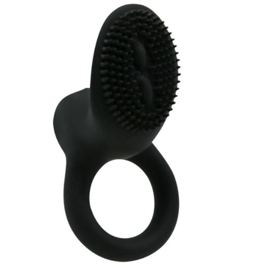 PRETTY LOVE MALE Cobra Anneau Vibrateur Noir - Aura Intime