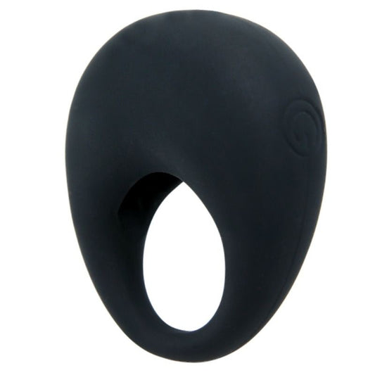 PRETTY LOVE MALE Trap Anneau Vibrateur Noir - Aura Intime