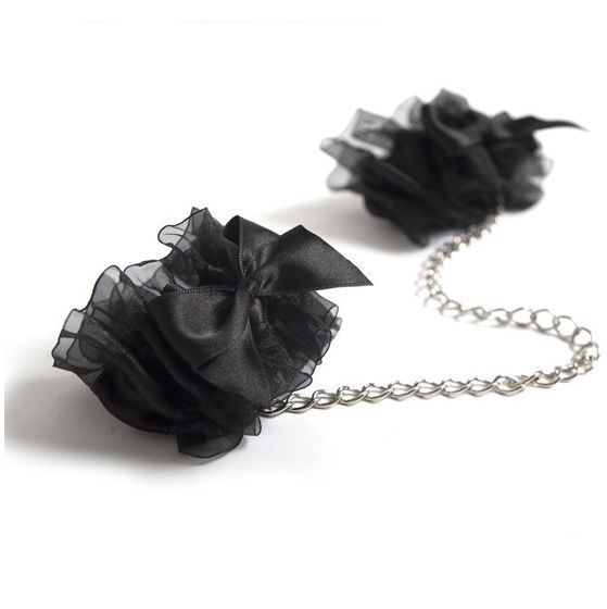 BIJOUX INDISCRETS Indiscrets Frou Frou Menottes Organza — vue détaillée