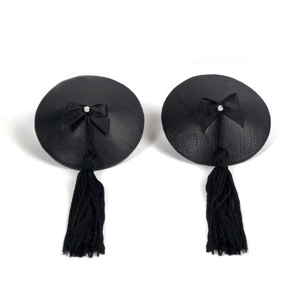 BIJOUX BURLESQUE PASTIES Cache Mametaux Noir Burlesque — vue détaillée