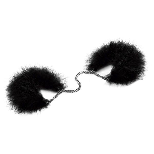 BIJOUX INDISCRETS Za Za Zu Menottes Plume — vue détaillée