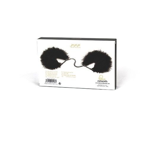 BIJOUX INDISCRETS Za Za Zu Menottes Plume — vue alternative