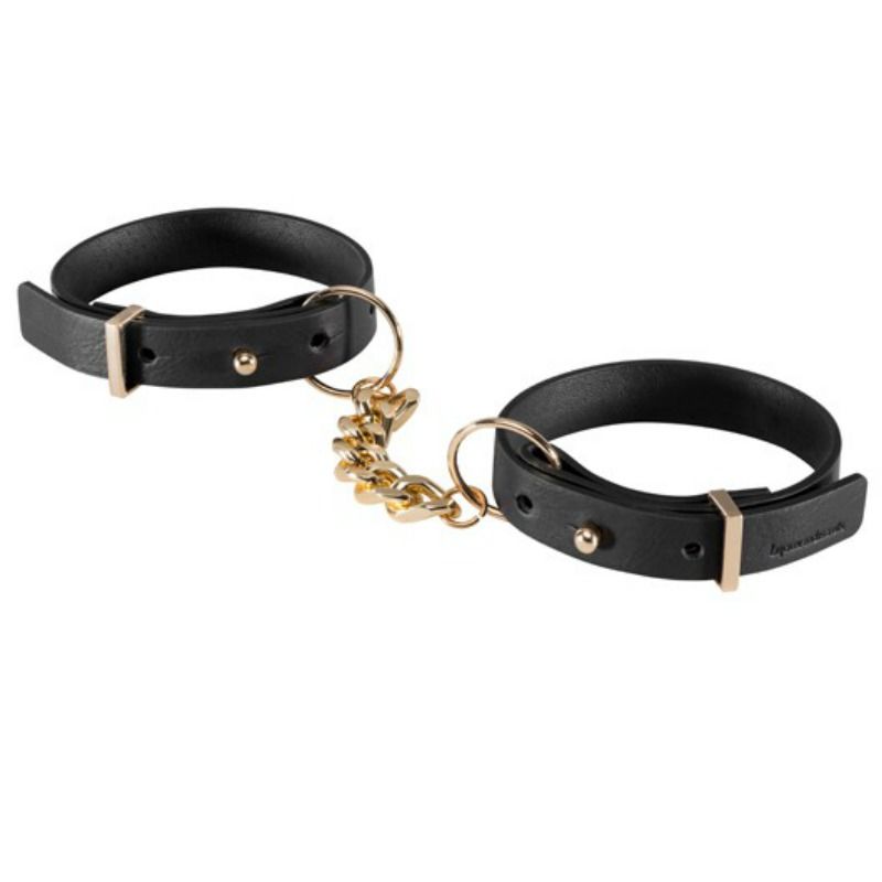 BIJOUX MAZE Indiscrets Maze Menottes Bracelets Noir - Aura Intime