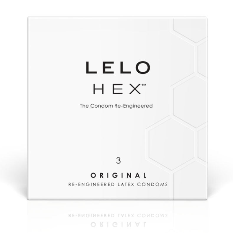 LELO Boîte Préservatifs Hex 3 Unités - Aura Intime