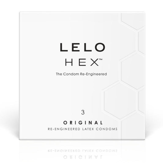 LELO Boîte Préservatifs Hex 3 Unités - Aura Intime