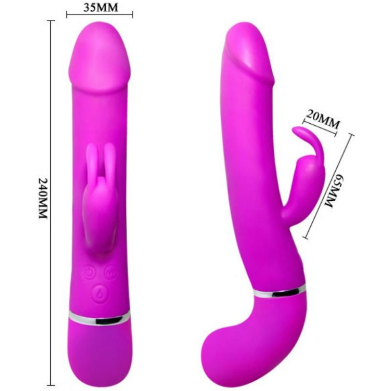 PRETTY LOVE SMART Vibrateur Henry 12 Modes Vibration Fonction Squirt — accessoires inclus
