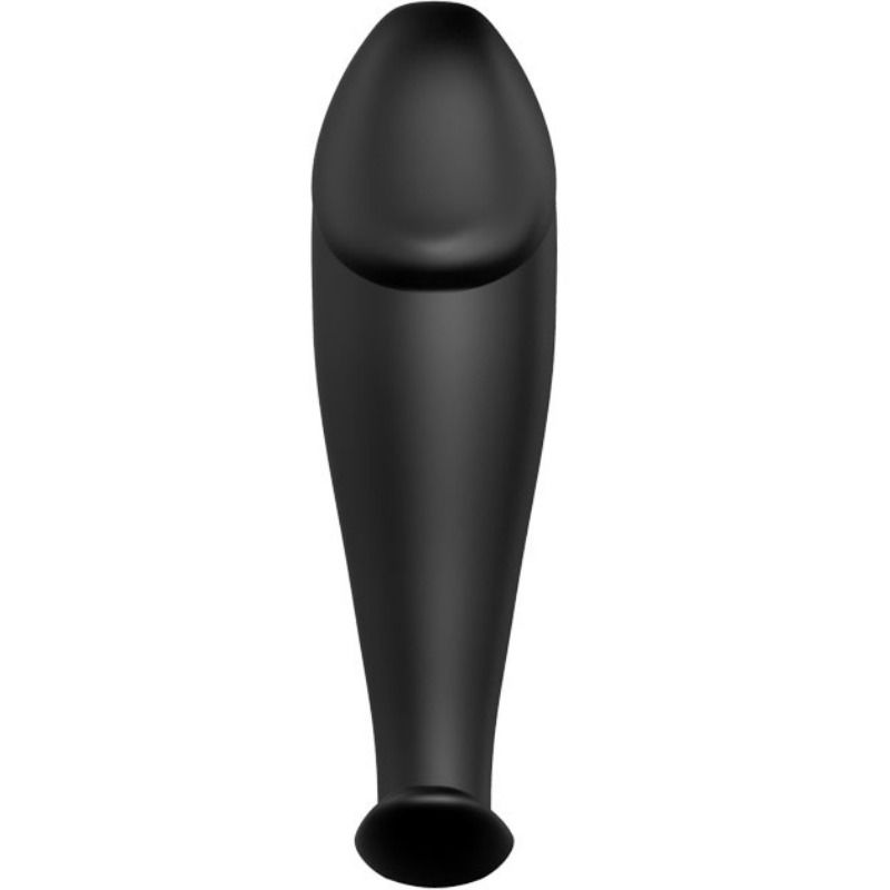 PRETTY LOVE BOTTOM Plug Anal Forme Pénis Silicone Noir — vue détaillée