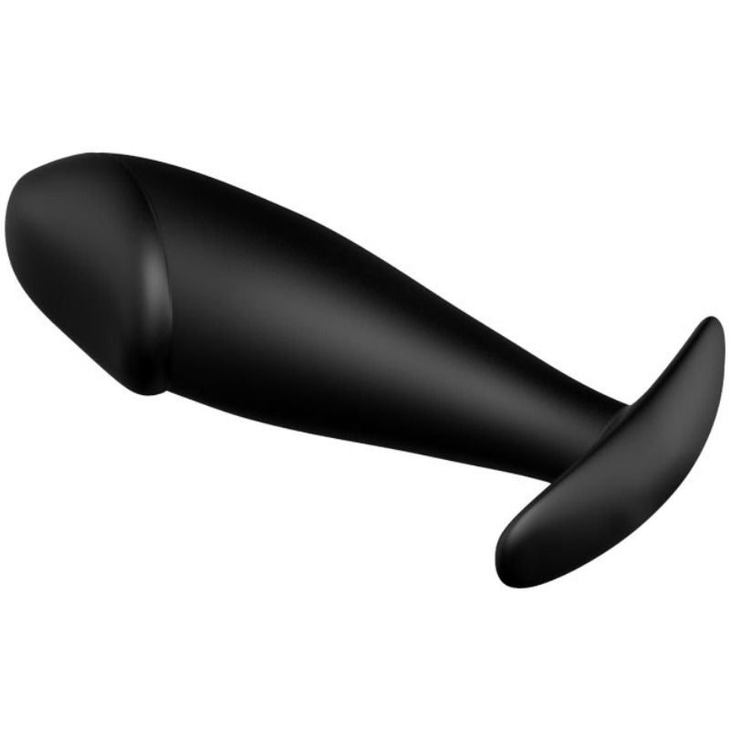 PRETTY LOVE BOTTOM Plug Anal Forme Pénis Silicone Noir — vue alternative