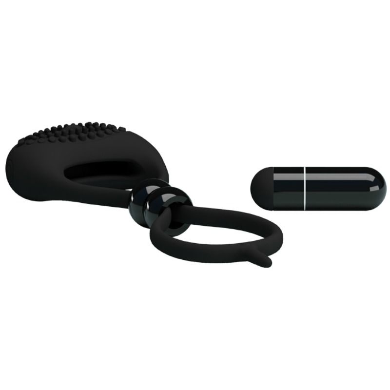 PRETTY LOVE MALE DOUBLE ANNEAU PÉNIS TESTICULES — accessoires inclus