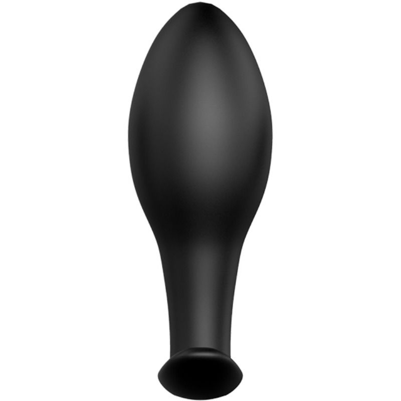 PRETTY LOVE PARTY UP Plug Anal Forme Dancre Silicone 12 Modes Vibration Noir — vue arrière